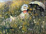 In the Meadow by Claude Monet